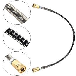 Alta Pressão Ar Compressor Mangueiras, Fêmea Rosca Mangueira, Bomba de Ar, Air Tool Parts, M10 × 1, 50cm, 1.64ft, 63mpa - Image 2