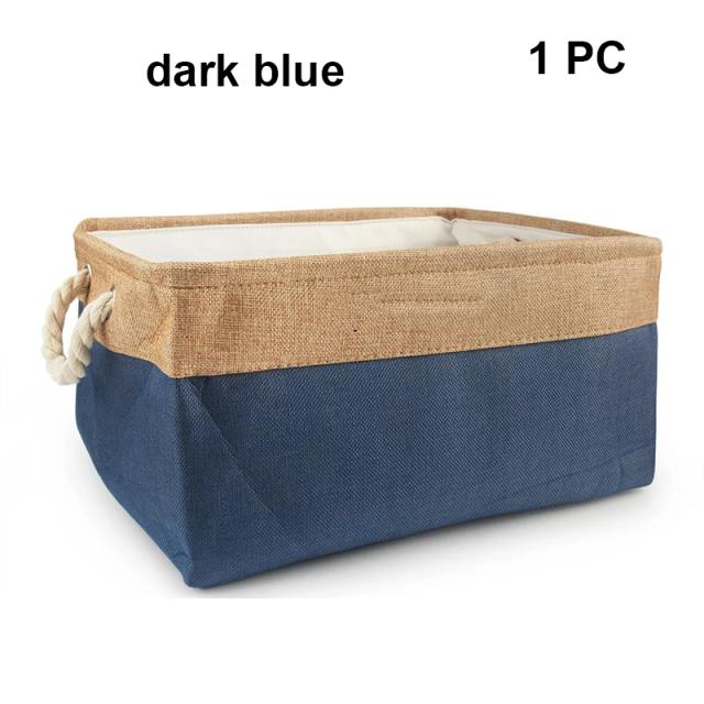 Organizador Dobrável Personalizado para Brinquedos de Pets - Cesta de Armazenamento para Gatos e Cães