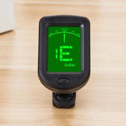 Eletrônico Clip-on Digital Guitar Tuner, Display LCD para violino, baixo, ukulele, cravo bem temperado, 360 graus rotativo - Image 4