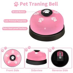 Sino treinamento para animais estimação, sino para cachorro, cachorro, gato, sino para sair comer - Image 5