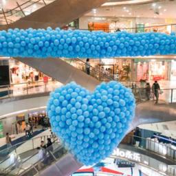 Rede de gota de balão para festa de casamento, shopping, atividades, decoração de teto, adereços de fabricação, decoração de chá de bebê, fornecimento de festa - Image 2