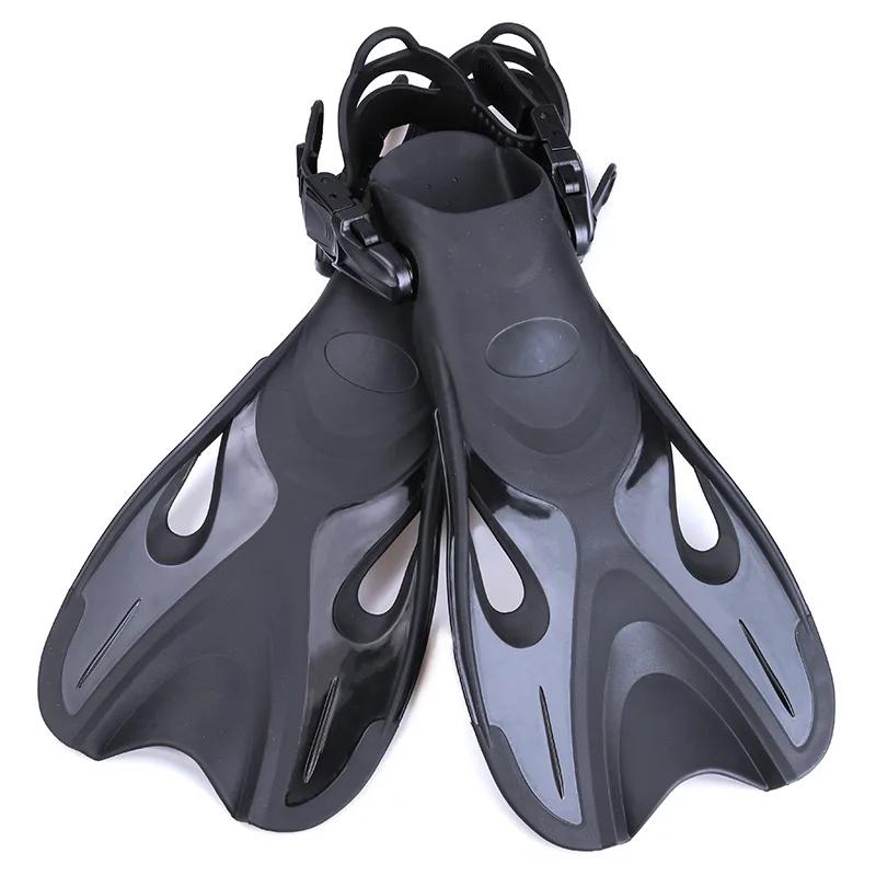 Nadadeiras De Mergulho Profissional Abertura De Fivela Ajustável Baratas Confortáveis Adulto Snorkeling, Mergulho Natação, Esportes Aquáticos - Image 1