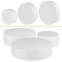 Modelagem Poliestireno Bolo Manequim, Modelagem Espuma, Sugar Craft, DIY Party, Natal, Casamento Celebração, Decorações Acessórios, 3pcs - Image 5