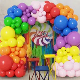Colorido arco-íris balão Garland Arch Kit, balões de látex, decoração do casamento, decoração de aniversário, chuveiro do bebê, favor do partido, criança - Image 2