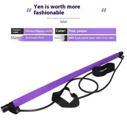 Portátil Pilates Bar Kit, Resistência Band, Yoga Stick, Exercício, Pé Loop para Yoga, Stretch Sculpt, Torcendo Sit-Up - Image 6