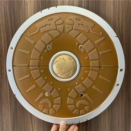 Guerreiro medieval Real Guarda Escudo do Coração, 1:1 Cosplay Arma Prop, Jogo de filme, Anime Role Play, Halloween Link Cos Presente, PU, Coração - Image 4