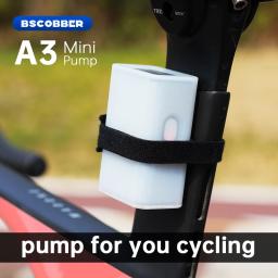 BSBBER-Bomba De Ar Elétrica Para Bicicleta, Moto, Bolas, Acessórios De Bicicleta, Inflator De Pneus, Super Mini Bolso, Bolso, 100PSI - Image 4