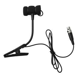 Microfone de saxofone com fio condensador pro clip-on palco trompete sax pescoço de ganso instrumento musical microfone para sennheiser akg shure - Image 4