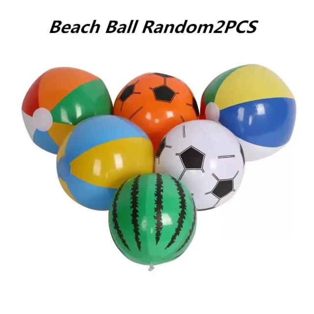Kids Inflatable Water Games Beach Ball Swimming Pool Toy Summer Outdoor Fun Play Water Balloon Prop for Children Gifts