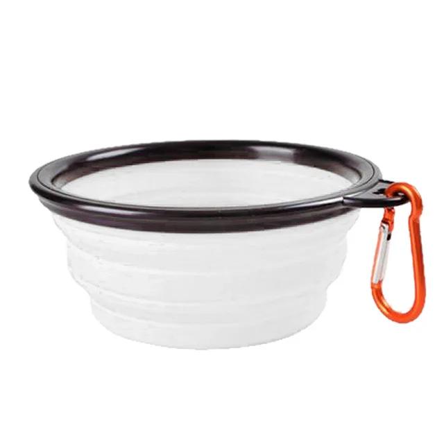 Tigela Dobrável em Silicone para Animais de Estimação: Prática e Portátil para Viagens com Cães e Gatos
