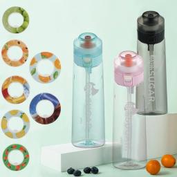 Garrafa de água esportiva sabor de frutas, Adequado para atividades ao ar livre, Fitness e exercício, Moda copo de água com sabor ar para diversão, Diversão - Image 3