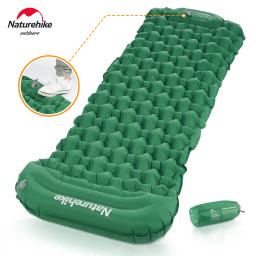 Naturehike Ultraleve colchão de ar inflável, Tapete de acampamento ao ar livre, Dormir Nylon Sleeping Pad - Image 1