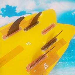 FUT Fins Box Set para Prancha de Surf, FUT Fins, Fibra de Vidro e Nylon, 2Pcs Profundidade 4.37 ", 3.5" - Image 4