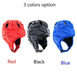 Rugby capacete crianças adulto rugby futebol goleiro capacete grosso eva esportes rugby scrum caps cabeça goleiro protetor boné - Image 2
