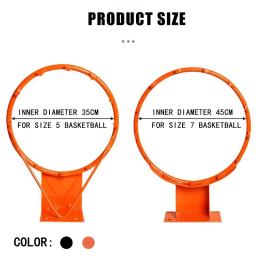 Basquete de basquete, sem perfuração, aro de basquete para crianças, padrão interno e externo, equipamento de treinamento para adultos, 35 45cm - Image 5