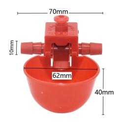 5 pçs copos bebendo do bebedor da galinha para galinhas codorna vermelha bacia automática da água do alimentador do coop das aves domésticas copos bebendo - Image 3