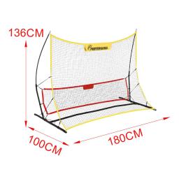 Futebol Rebounder Net para Treinamento, gol Net, Futebol Prática Equipamento, Treinador para Quintal - Image 4