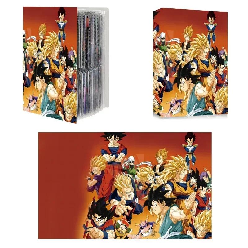 Álbum de Cartas Dragon Ball Anime, Cartas de Jogo, Porta-Mapa, Pasta de Coleção, Brinquedo, Presente para Criança, Son Goku, Vegeta, 240 peças - Image 1