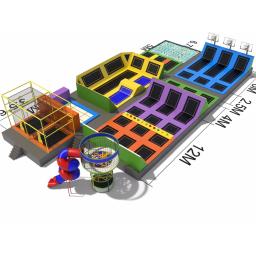 Trampolim de ginástica com certificação ce, esportes internos - Image 1