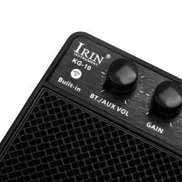 Amplificador eletrônico de guitarra, amplificador portátil, instrumentos musicais leves, alto-falante com interface universal, 10W - Image 6