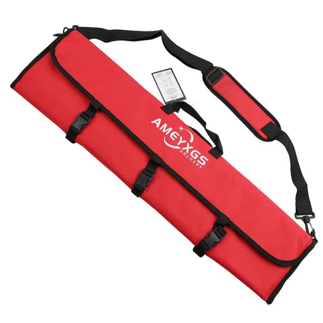 Bolsa Dobrável de Arco Recurvo Portátil com Alça de Ombro para Tiro e Caça ao Ar Livre