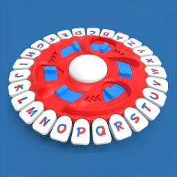 Jogos de tabuleiro espanhóis, versão atualizada de 26 teclas, jogo de mesa familiar de ritmo rápido, letras de pensamento rápido, prensando jogos de família tapple - Image 1