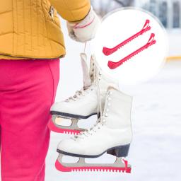 Patins de gelo prático lâminas de patinação cobre protetor útil figura caso protetor guardas sapato criança skate engrenagem - Image 5