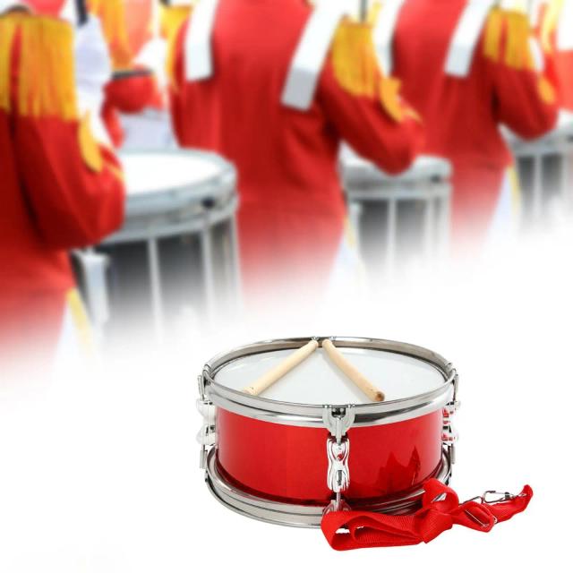 Tarola Portátil de 11 Polegadas com Alça Ajustável para Aprender Música