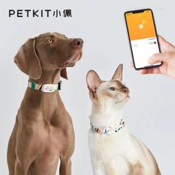 Petkit ajuste 3 inteligente pet coleiras tag bluetooth controle remoto à prova dwaterproof água atividade & monitor de dormir para cão gato pet suprimentos - Image 1