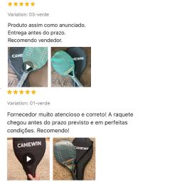 Raquete De Tênis De Praia Com Capa Saco, Camewin Fibra De Carbono, Superfície Áspera, Presente Presente - Image 5