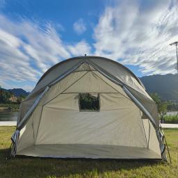 Barraca multifuncional para adultos, barraca de acampamento dobrável para 1 pessoa, barraca portátil de fácil configuração, cama de berço não incluído - Image 5