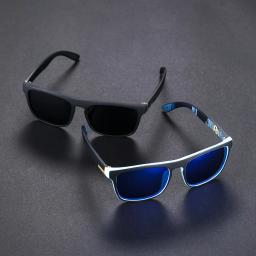 Óculos de sol polarizados quadrados, 2 peças, antirreflexo, para festa de verão, férias, viagens, condução, pesca - Image 3