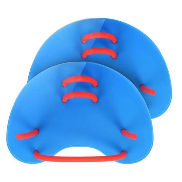 Nadadeiras de Mão 3D Ergonômicas e Práticas para Adultos e Crianças - Pás de Natação Portáteis tamanho 1