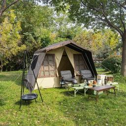 Barracas automáticas do acampamento do Glamping, grandes eventos exteriores, inverno - Image 3