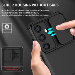 Capa preta rígida anti-queda para Samsung Galaxy, capa Kickstand, A55, A15, A35, A53, A54, 5G, A14, A34, A05S, S24 Ultra, S22 Plus, S21, FE S23 - Image 2
