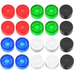 DAIERBUM-Pedal de guitarra Topper Pedal Multi Color Button Caps, Stomp botões para Pedal Board, 20pcs - Image 1