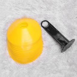 Cones de futebol Equipamento de treinamento Cone disco para futebol, Kids Sports Field, Cone Markers - Image 3
