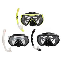 Profissional Snorkel Máscara De Mergulho E Conjunto De Óculos De Snorkel, tubo De Respiração De Natação De Mergulho Seco - Image 1