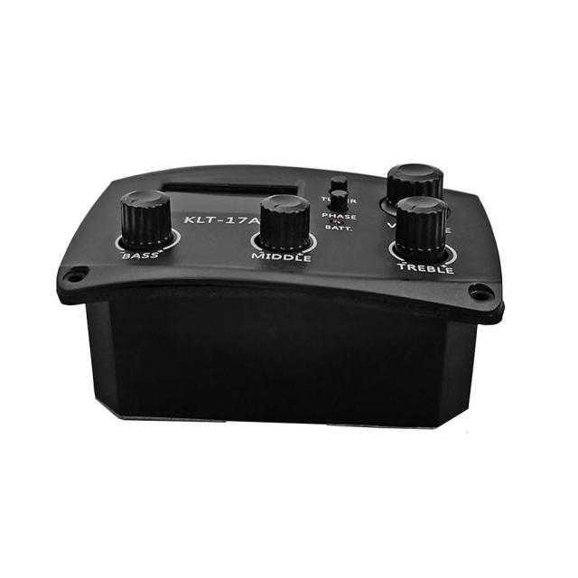 Captador de guitarra acústica com display LCD e EQ ideal para guitarra folclórica clássica e bandas 4
