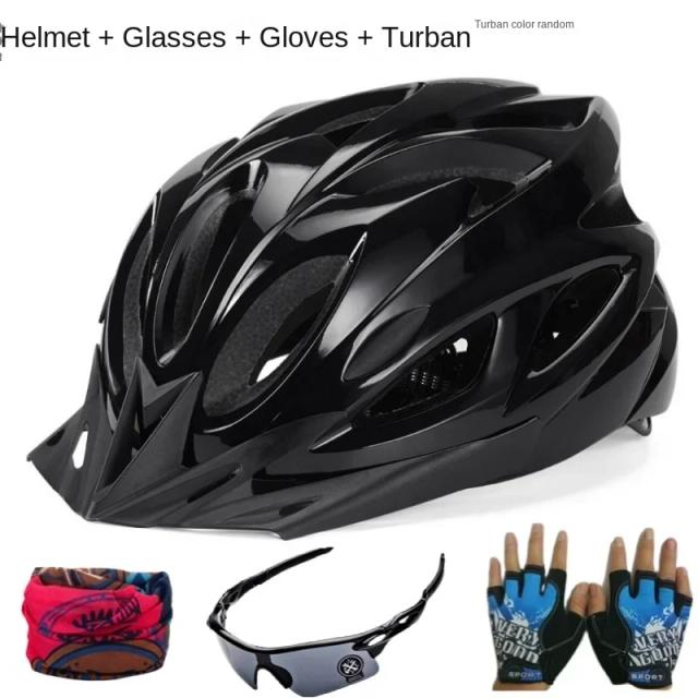 Capacete de Bicicleta Ajustável e Respirável para Mountain Bike e Moutain Road, Ideal para Esportes ao Ar Livre