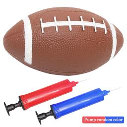 Bola de rugby pequena antiderrapante com inflador para adolescentes, futebol americano, bola de jogo para crianças, ensino - Image 6