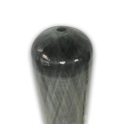 Cilindro de fibra de carbono de 3L para recarga de tanque de ar PCP de paintball com válvula de carregamento de calibre duplo - Image 3