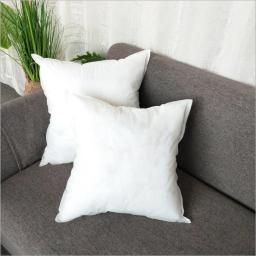 Almofada Home Branca Enchimento Interno, Algodão Acolchoado Núcleo de Travesseiro para Sofá, Almofada Macia Do Carro, Inserção De Almofada, Embalagem A Vácuo - Image 1