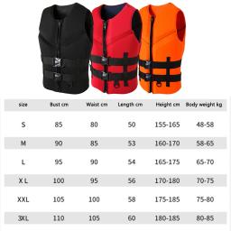Terno de sobrevivência de flutuabilidade adulto Neoprene ajustável, Casaco salva-vidas para esportes aquáticos, Quente, Resistente ao desgaste, Macio, Seguro para nadar pesca marítima - Image 6