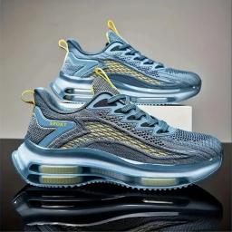 Tênis de alta qualidade masculino tendência plataforma vermelha sapatos de basquete masculino casual branco esporte caminhada tênis treinador masculino 2025 - Image 4
