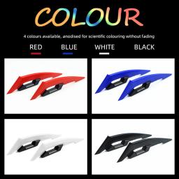 Asa aerodinâmica para motocicleta, spoiler aerodinâmico winglet, adesivo de decoração, bricolage para moto e scooter, 1 par - Image 5
