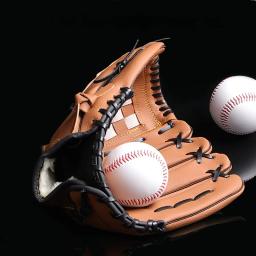Plutônio grosso softball luvas de beisebol crianças júnior adulto coletor infield jarro luvas de beisebol para beisebol livre - Image 2
