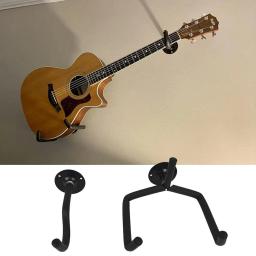 Suporte de parede para guitarra de metal horizontal, suporte para guitarra acústica, baixo, violinos, mandolins, slat, suporte de exibição - Image 1