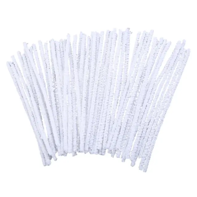 Pacote com 50 Peças de Tubos de Limpeza para Práticos de Fumo e Ferramentas de Higienização