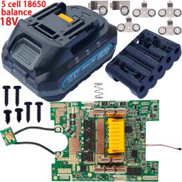 Equilíbrio 5 células 18650 para kits de revestimento de bateria de lítio Makita 18V carcaça 3Ah 2,5Ah 2Ah - Image 6